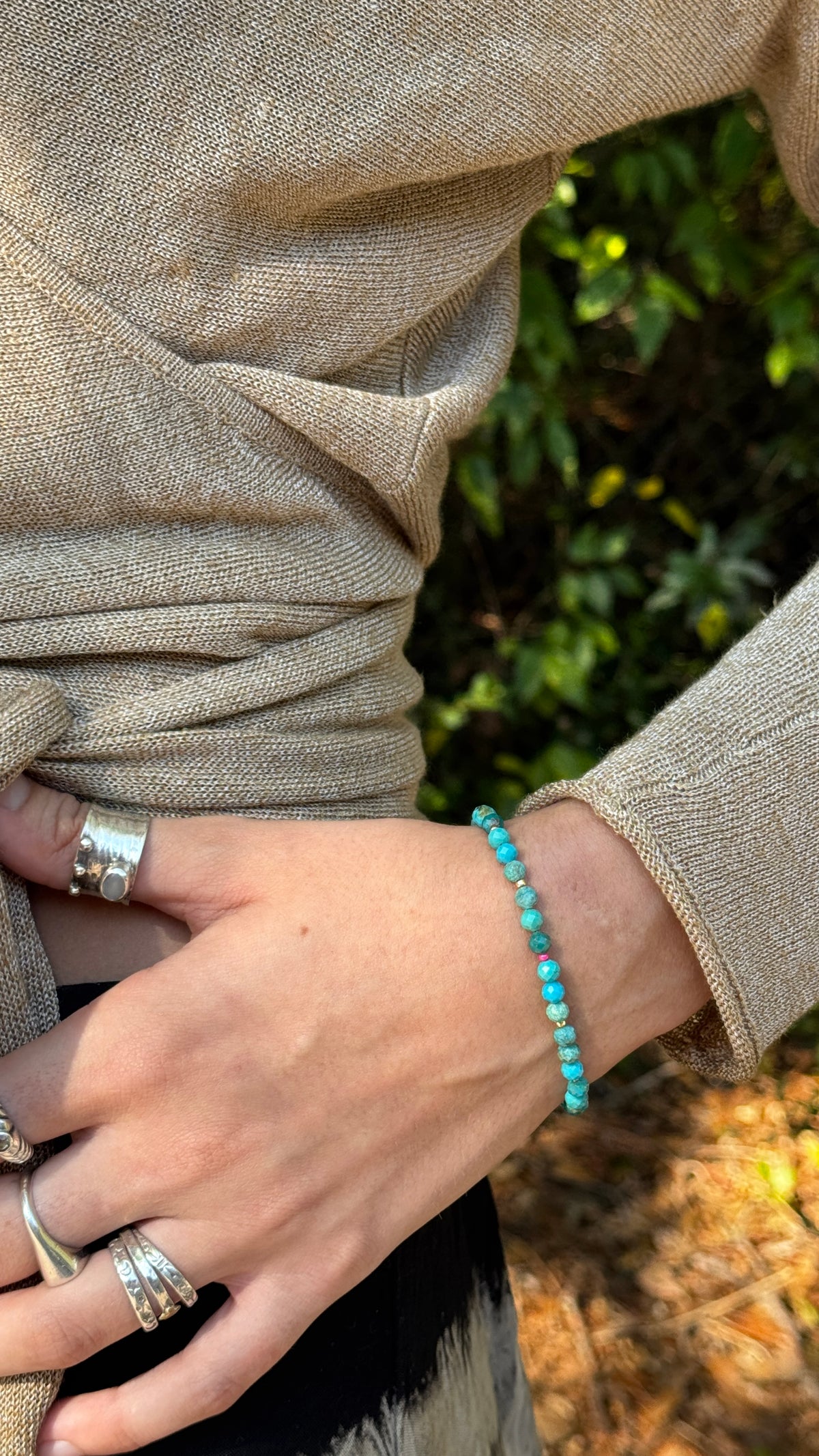 FLASH SALE FRIDAY // Turquoise Stacker Bracelet