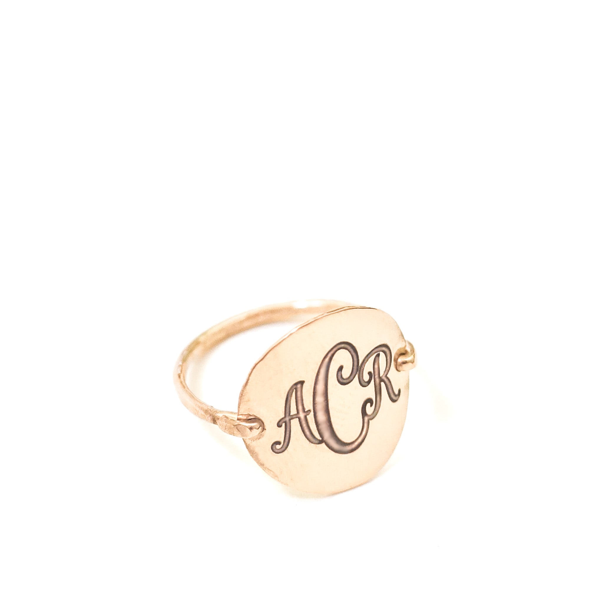 Engraved Signet Ring