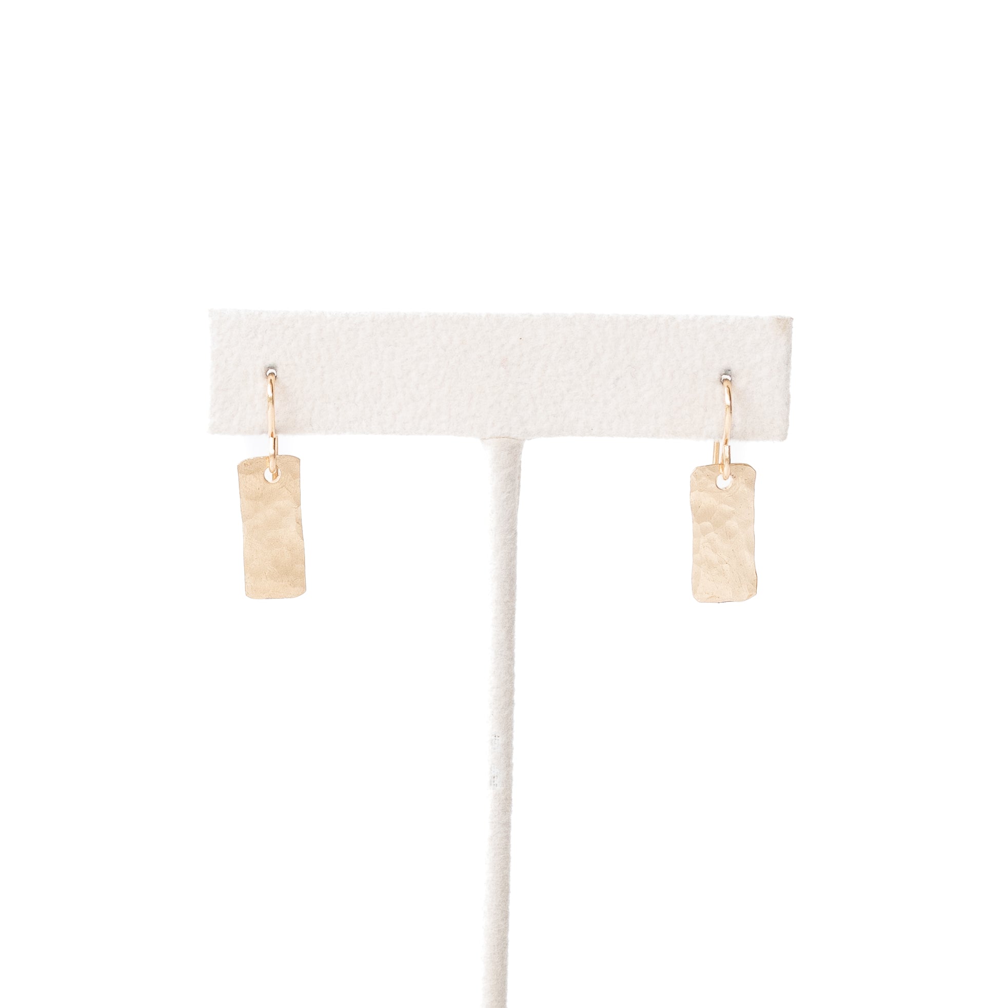 Dainty Gold-Filled Bar Dangle Earrings