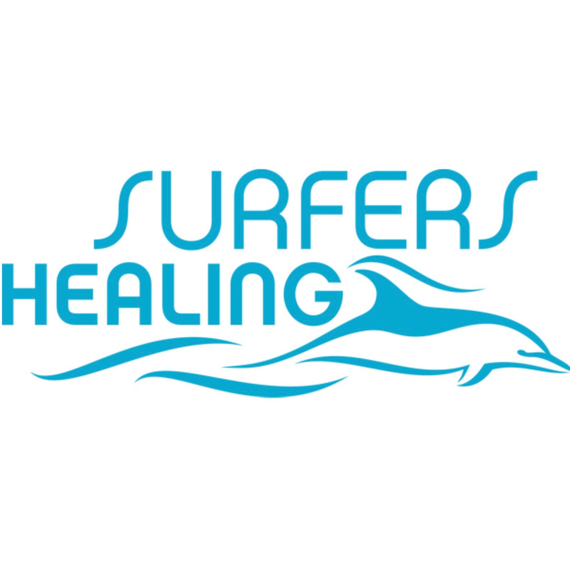 Surfers healing logo. 