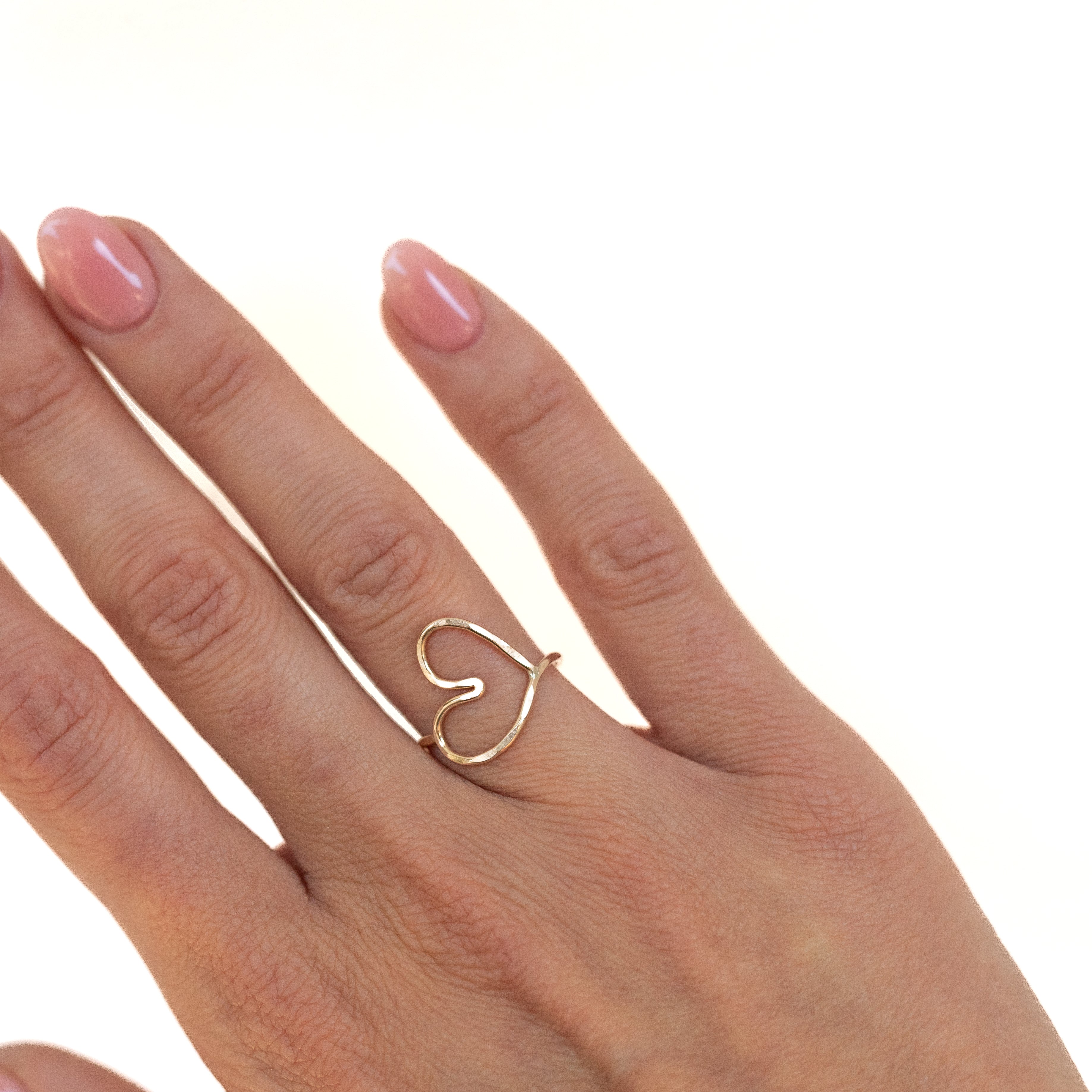 Open Hearts Ring