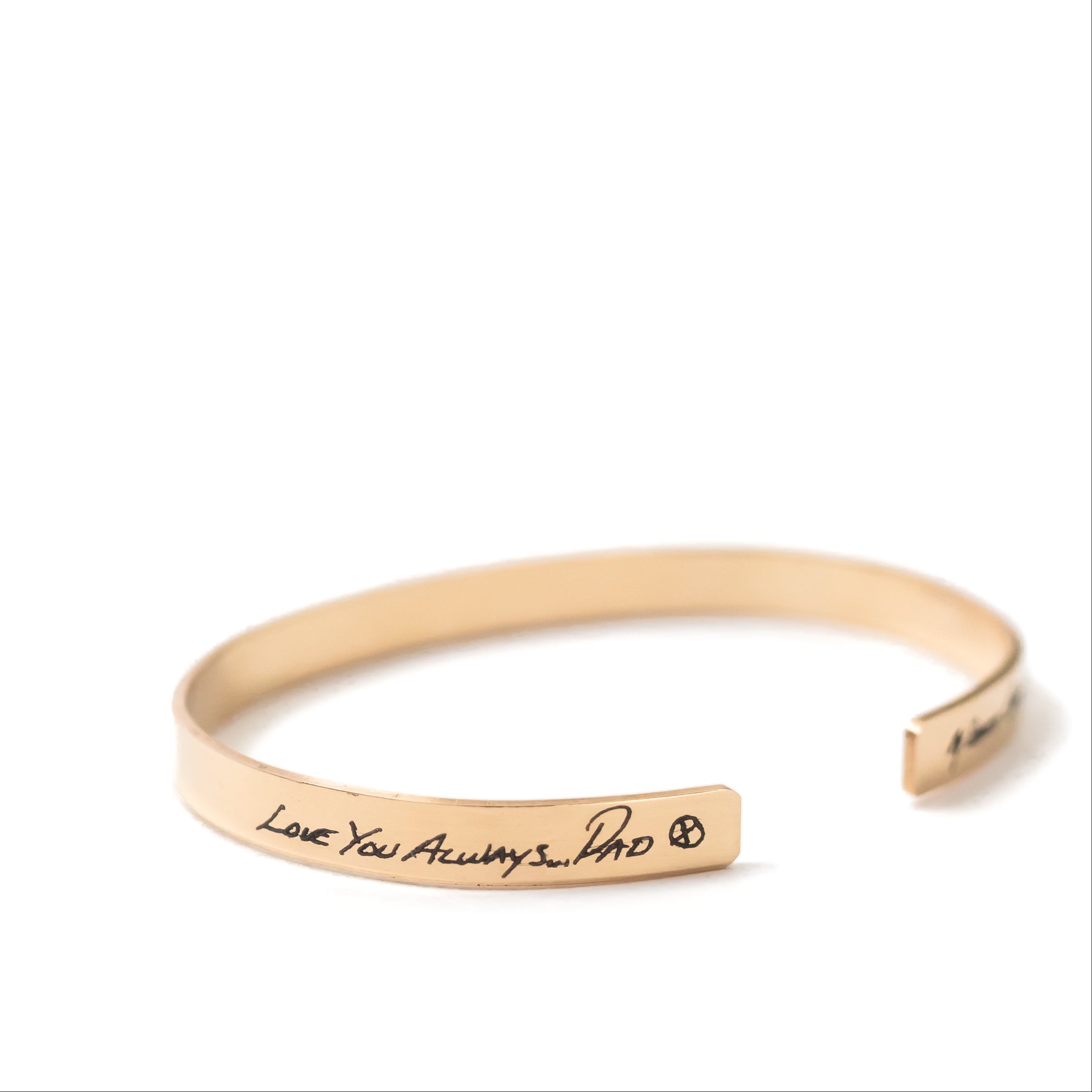 Engraved Love Note Bracelet