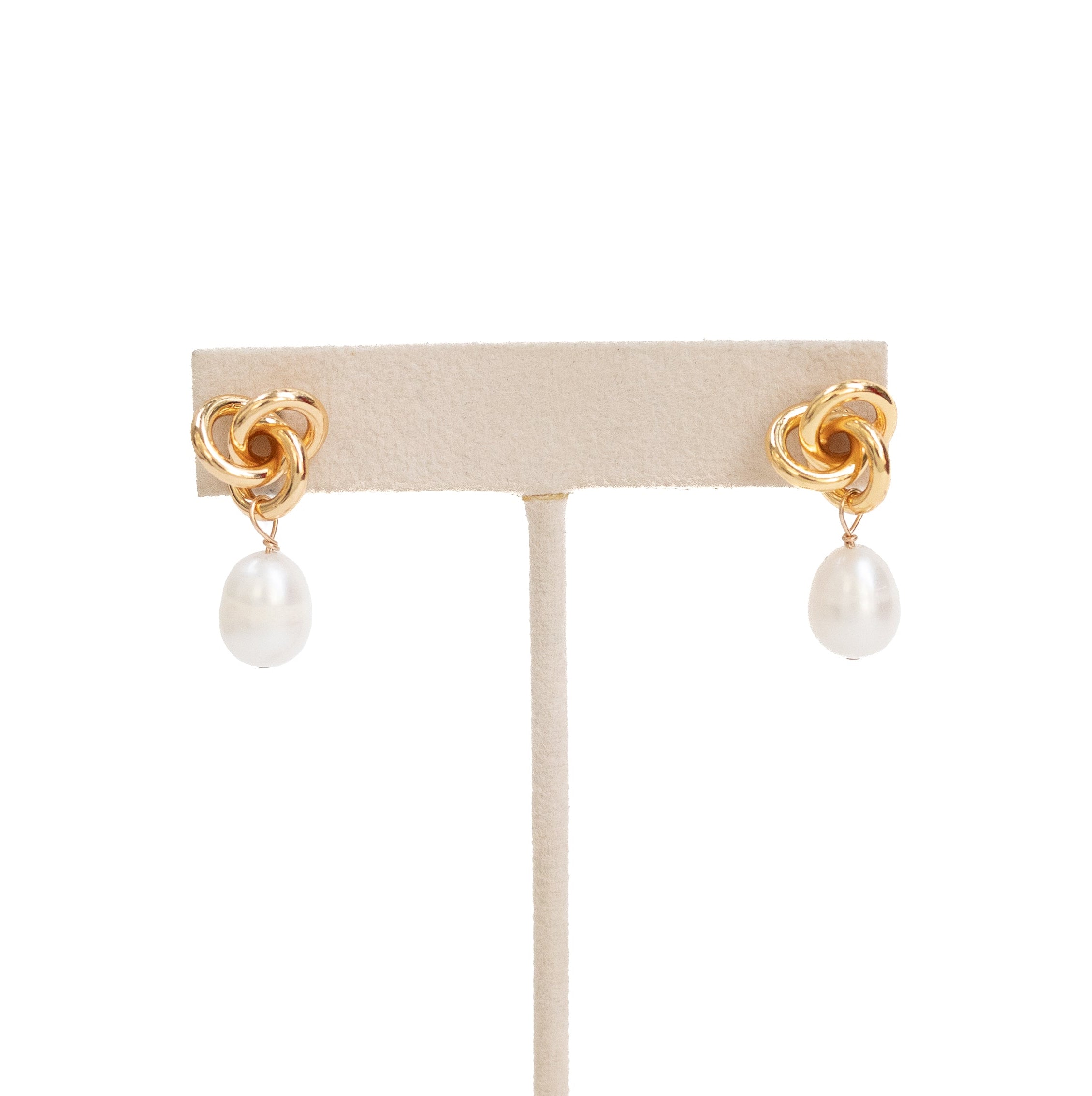 Love Me Knot Stud Earrings