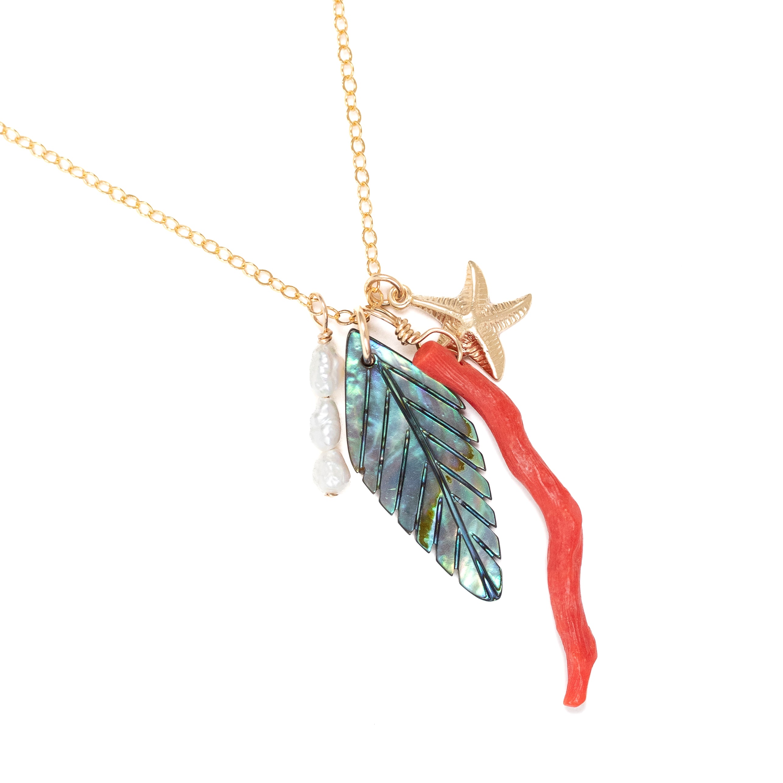 Ocean Lovers Charm Necklace