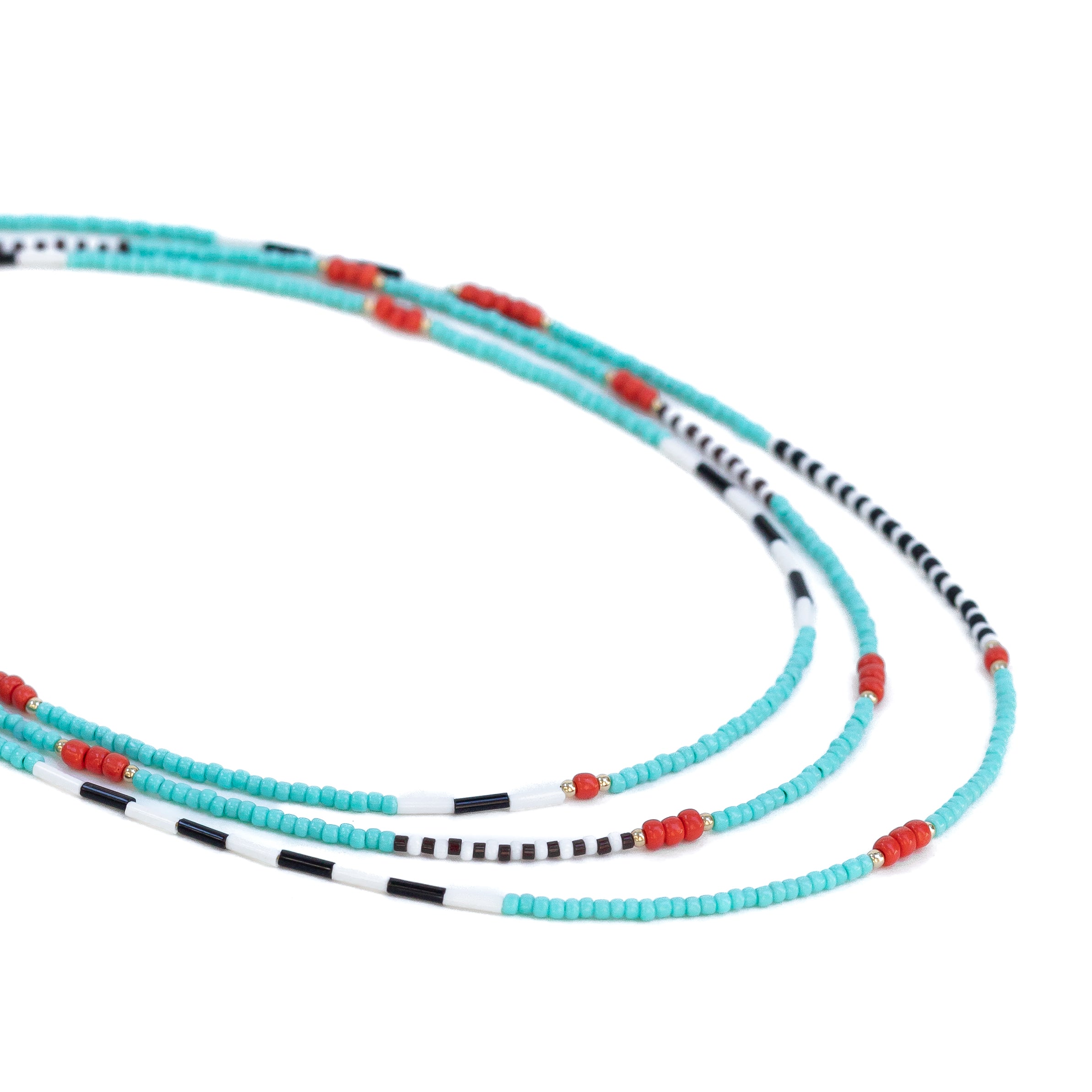 Flash Sale Friday // End of Summer Boho Seed Bead Necklace