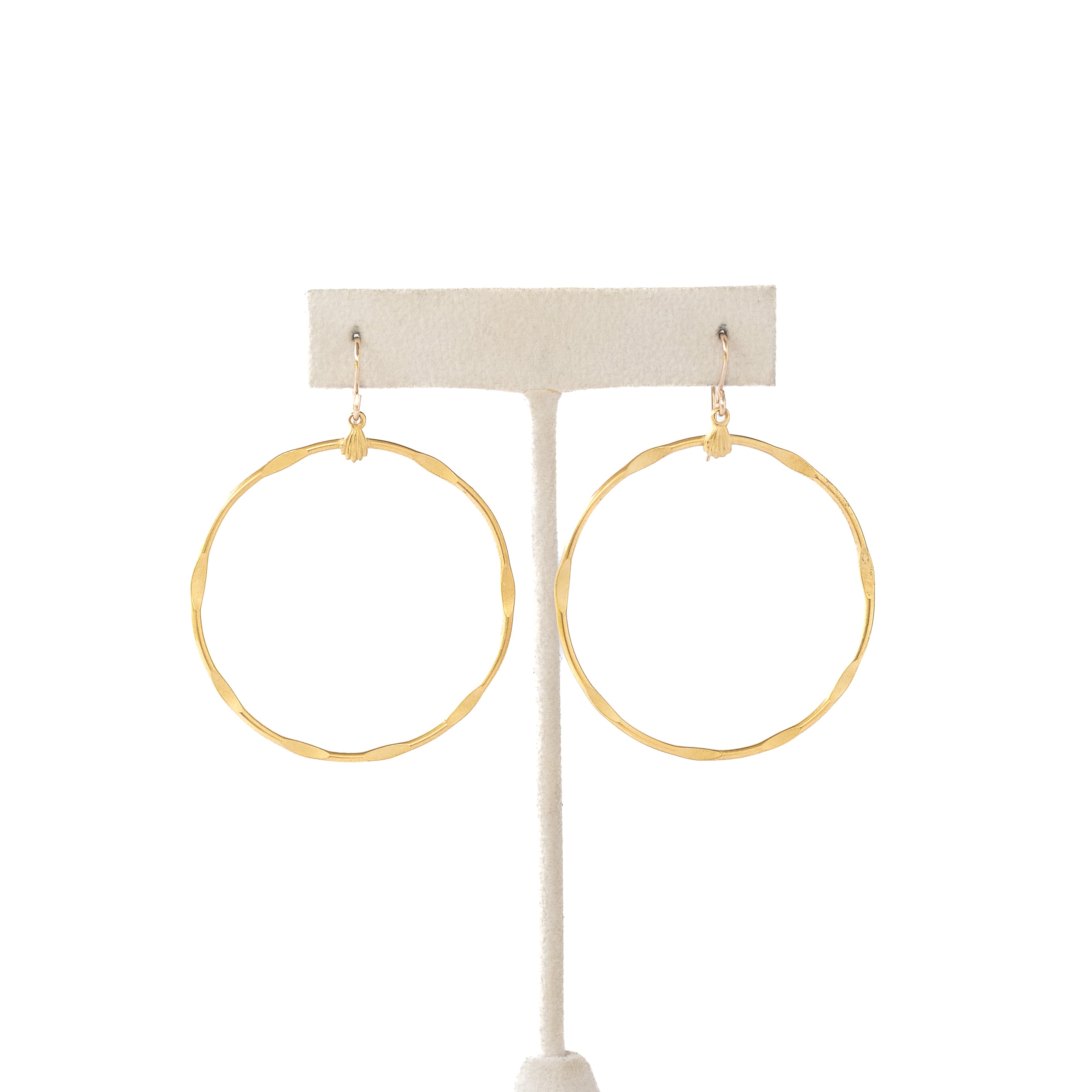 Flash Sale Friday // Gold Plated Hoops