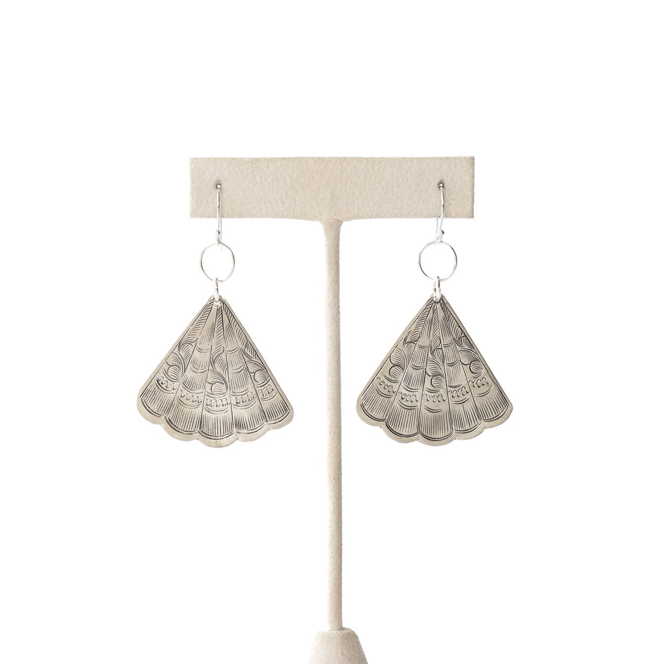 Flash Sale Friday // Tin Fan Drop Earrings