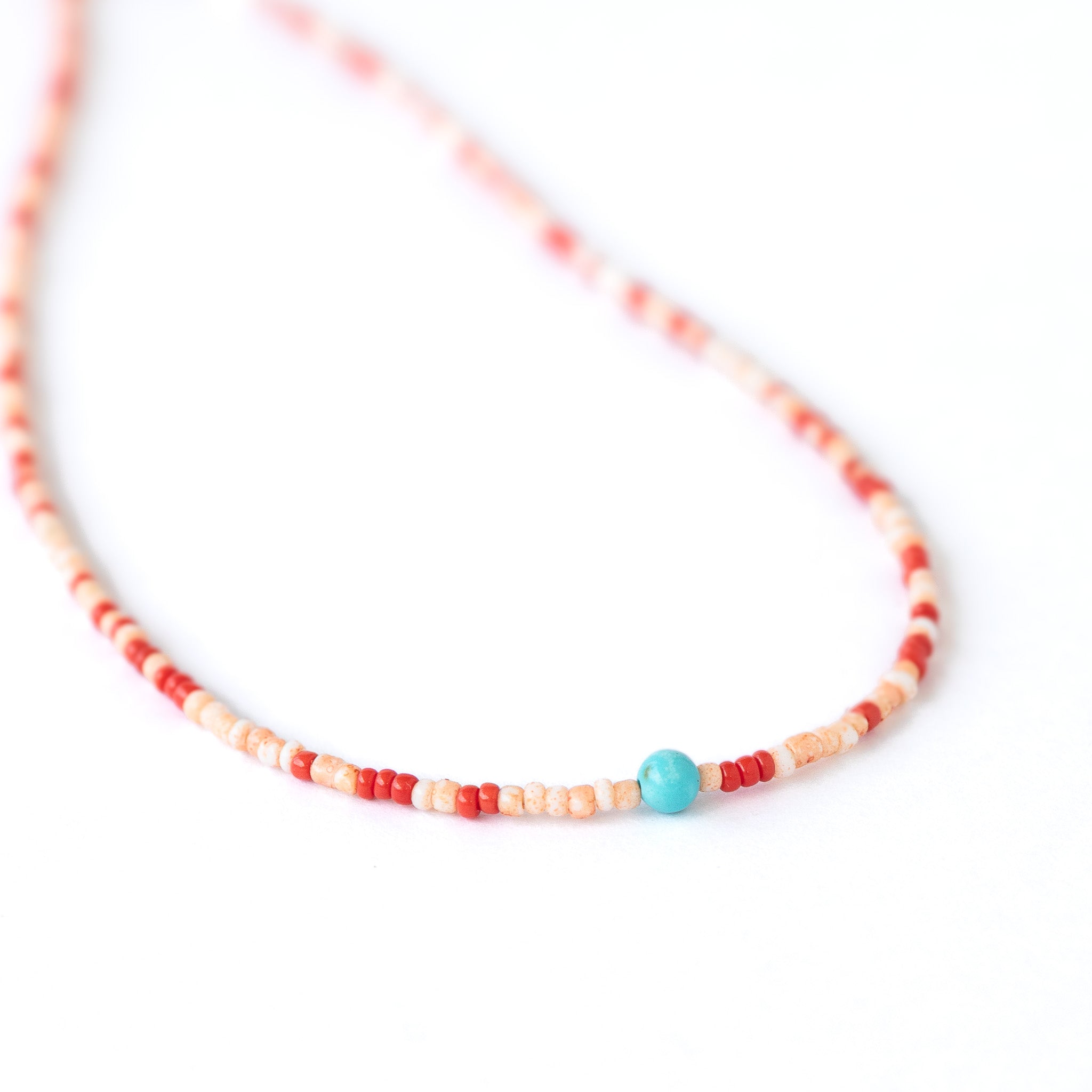Flash Sale Friday //  Beachy Seed Bead Necklace