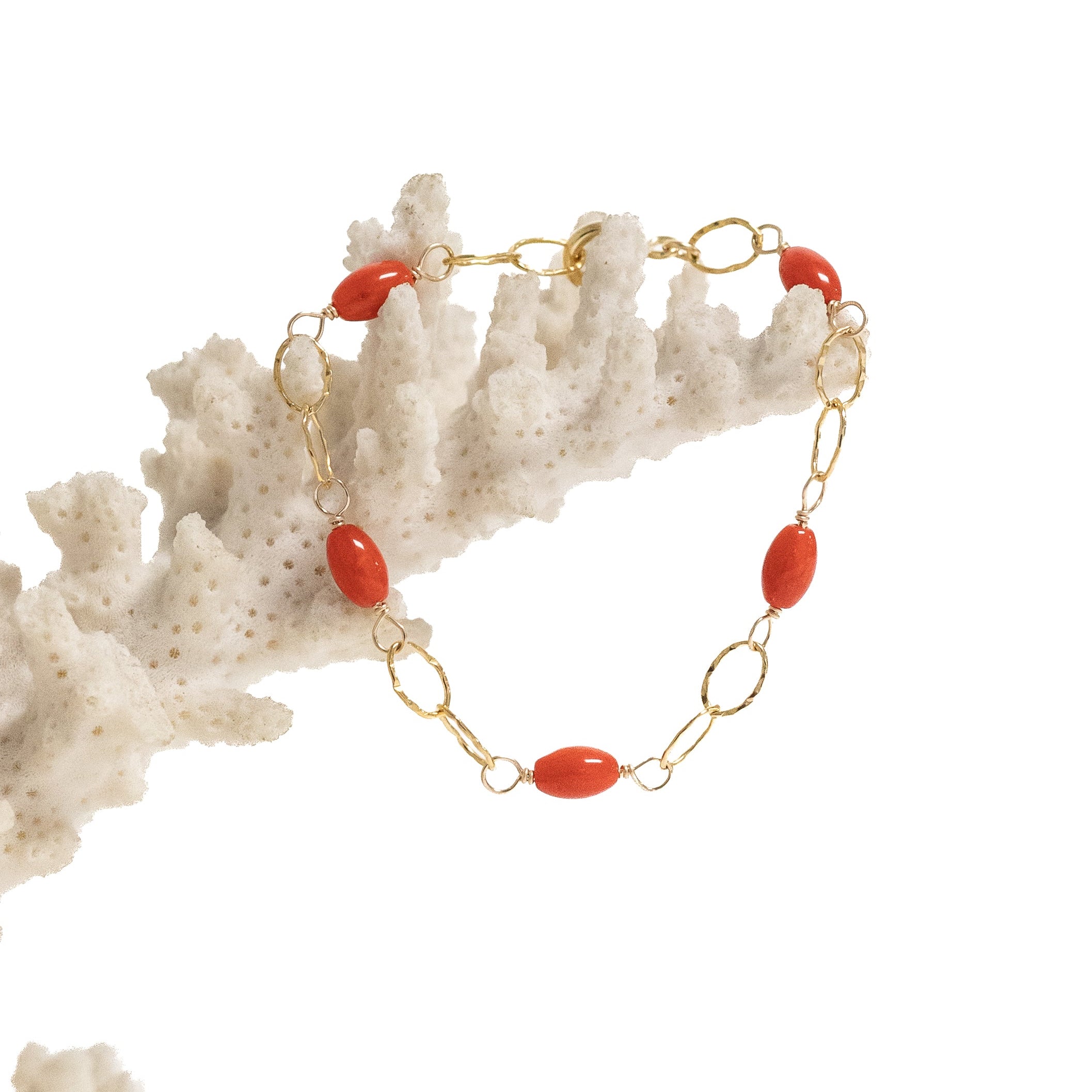Red Coral Bracelet