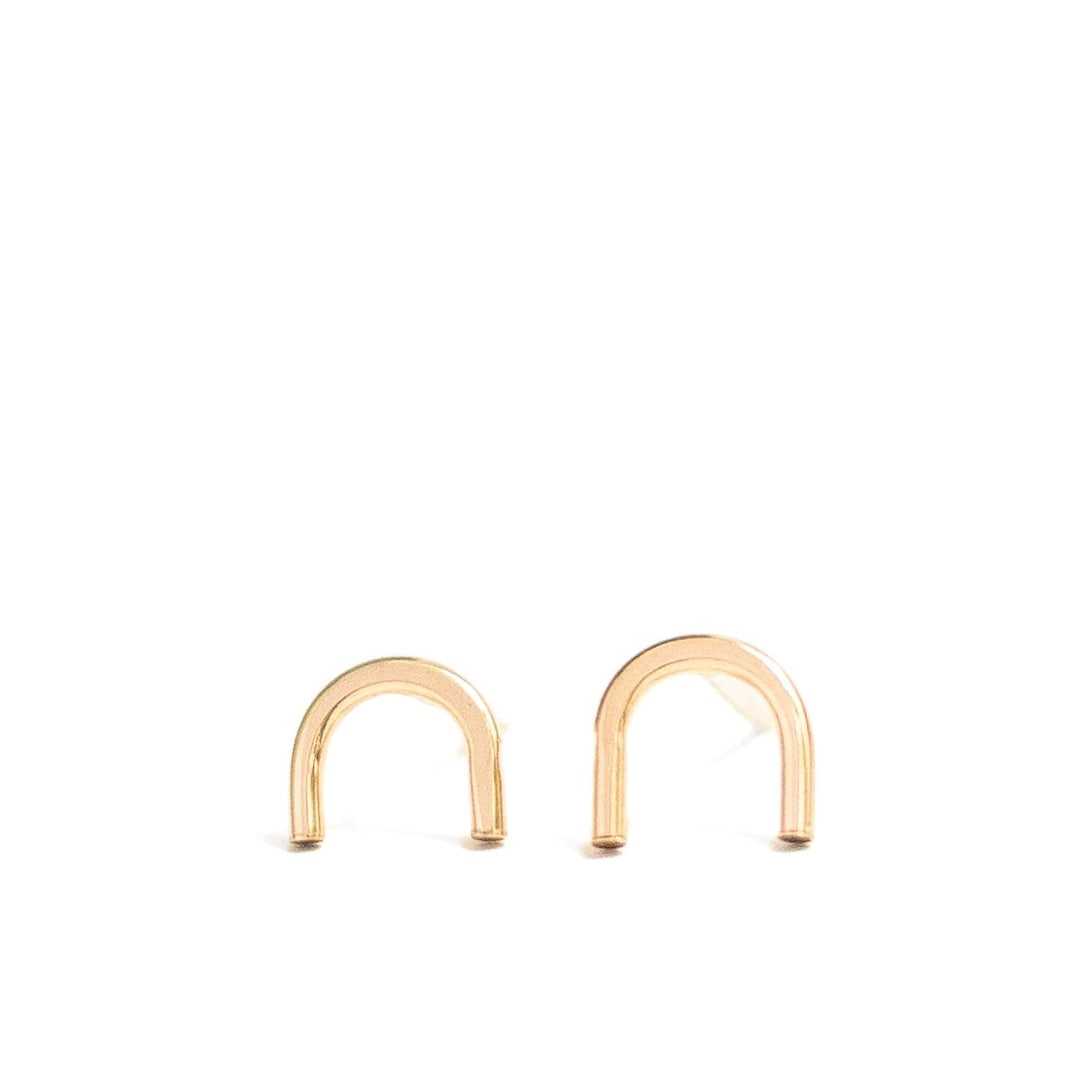 Golden Arc Studs