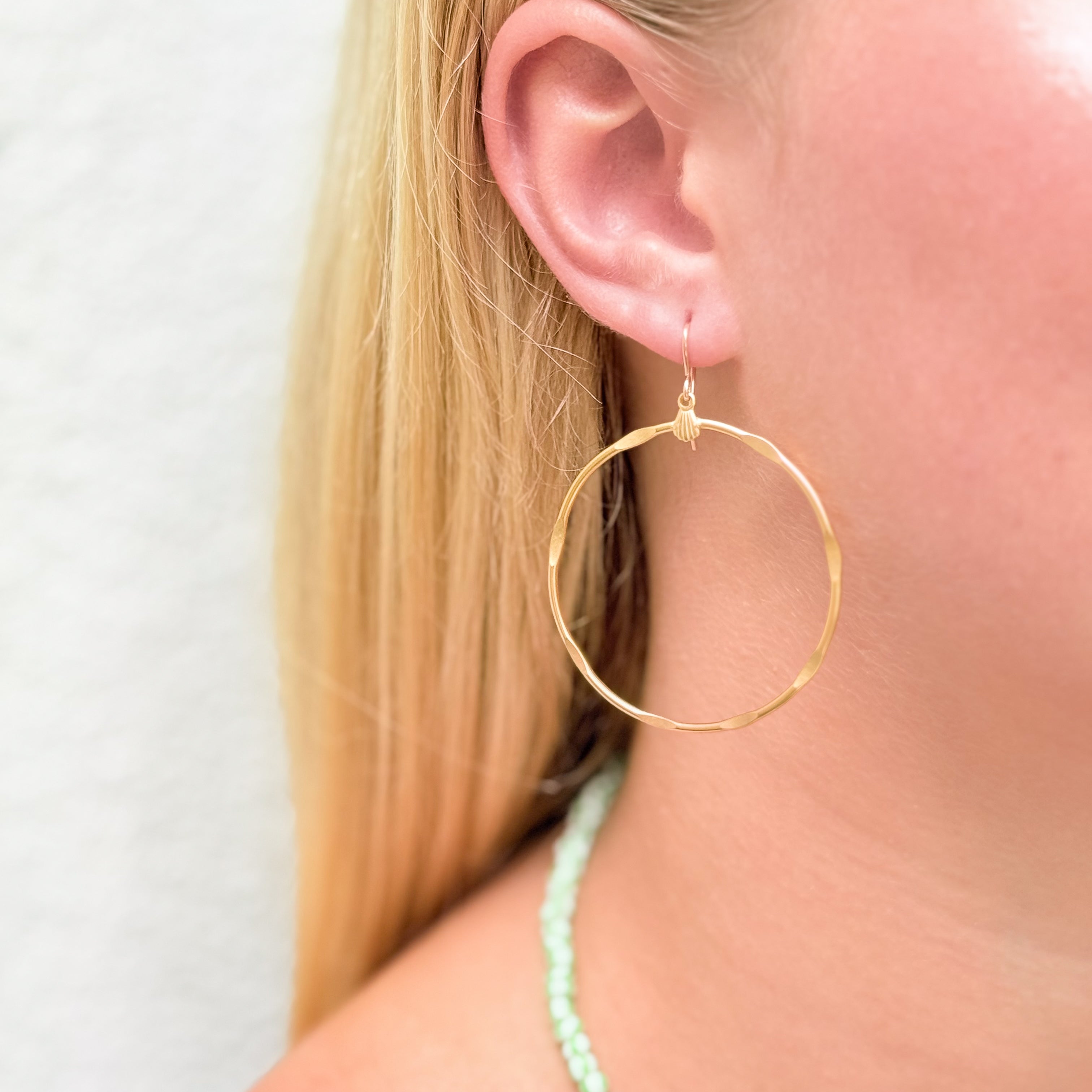 Flash Sale Friday // Gold Plated Hoops