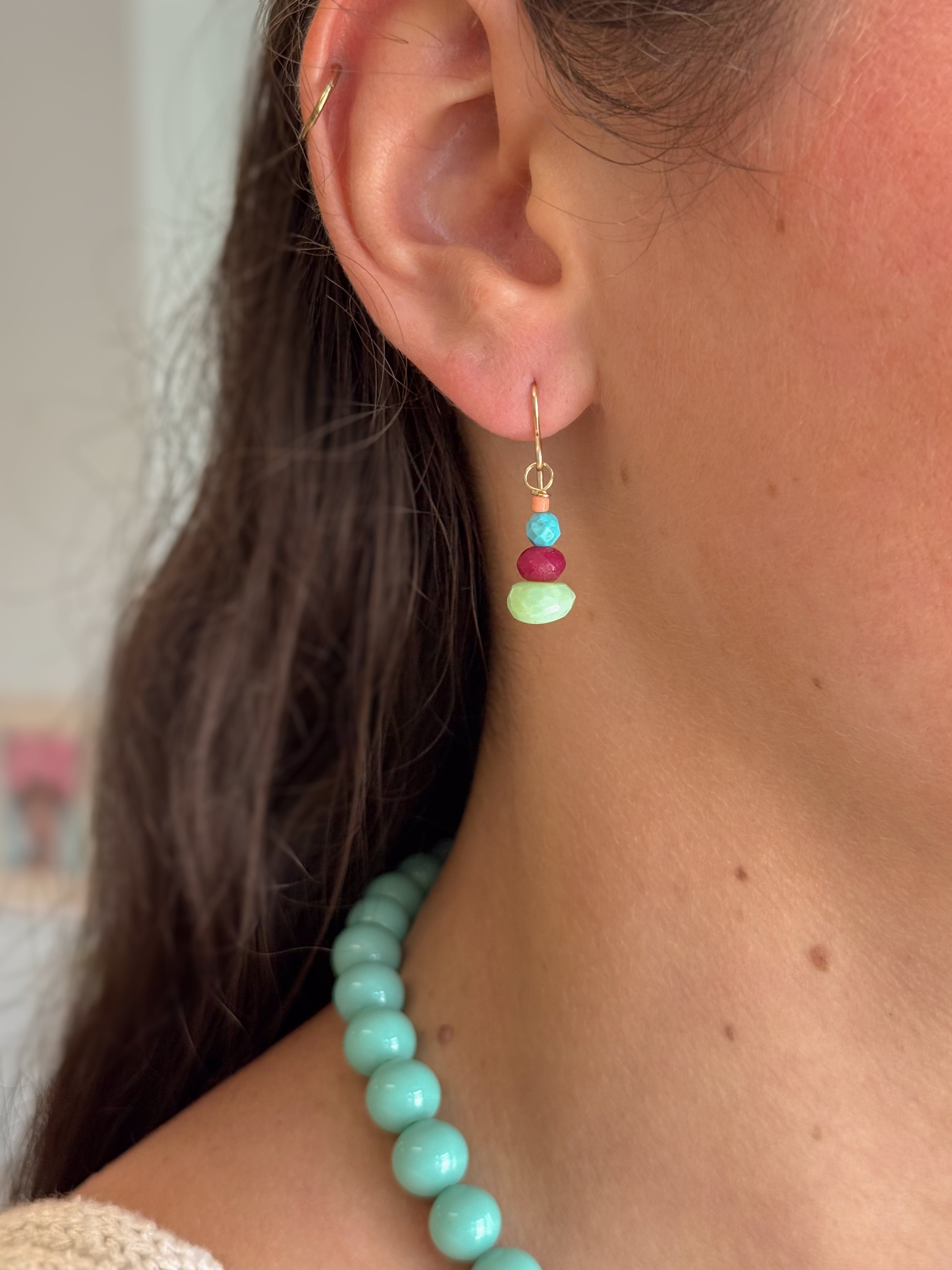 Flash Sale Friday // End of Summer Pop of Color Earrings