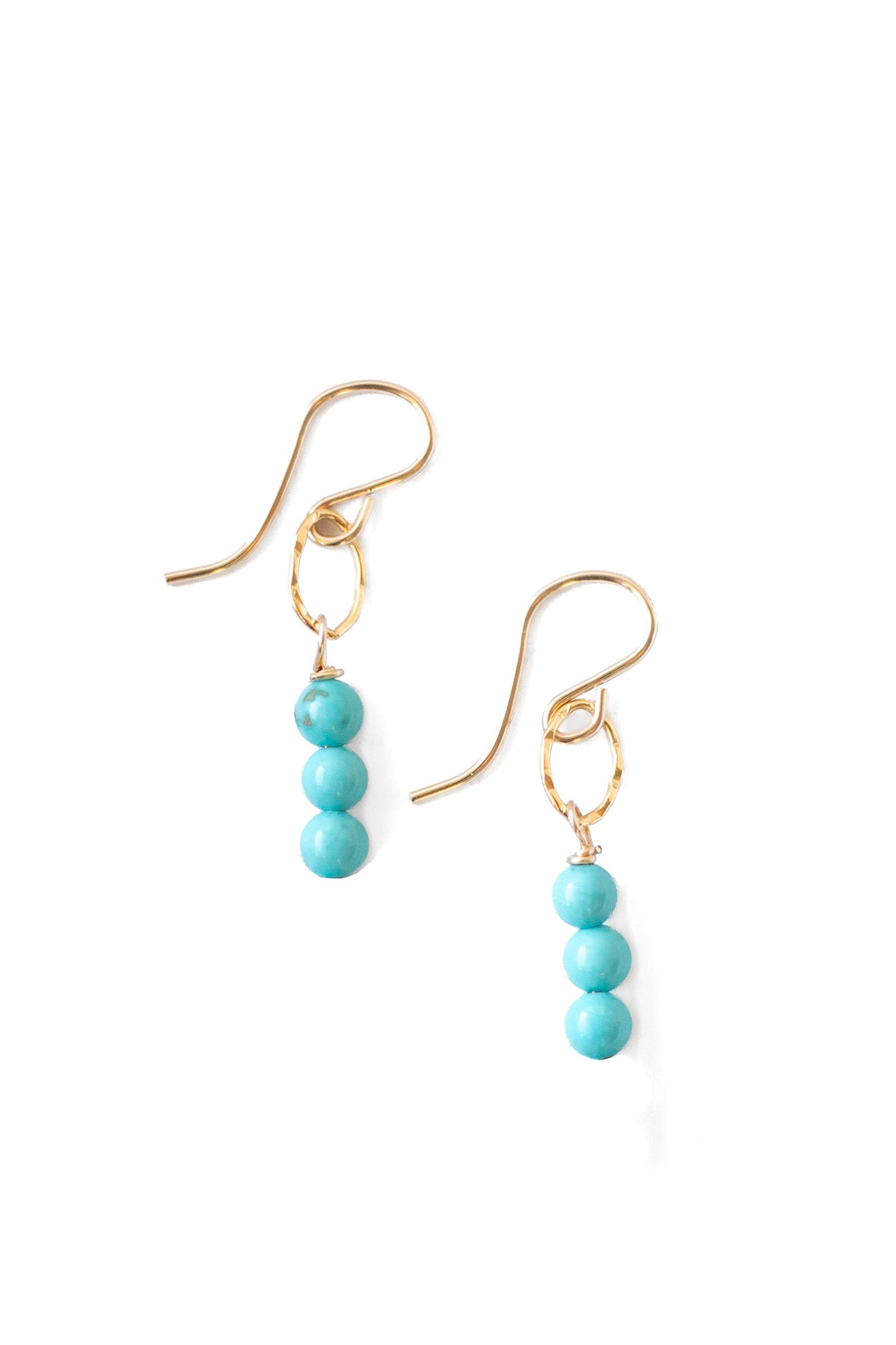 Flash Sale Friday // End of Summer Turquoise Drop Earrings