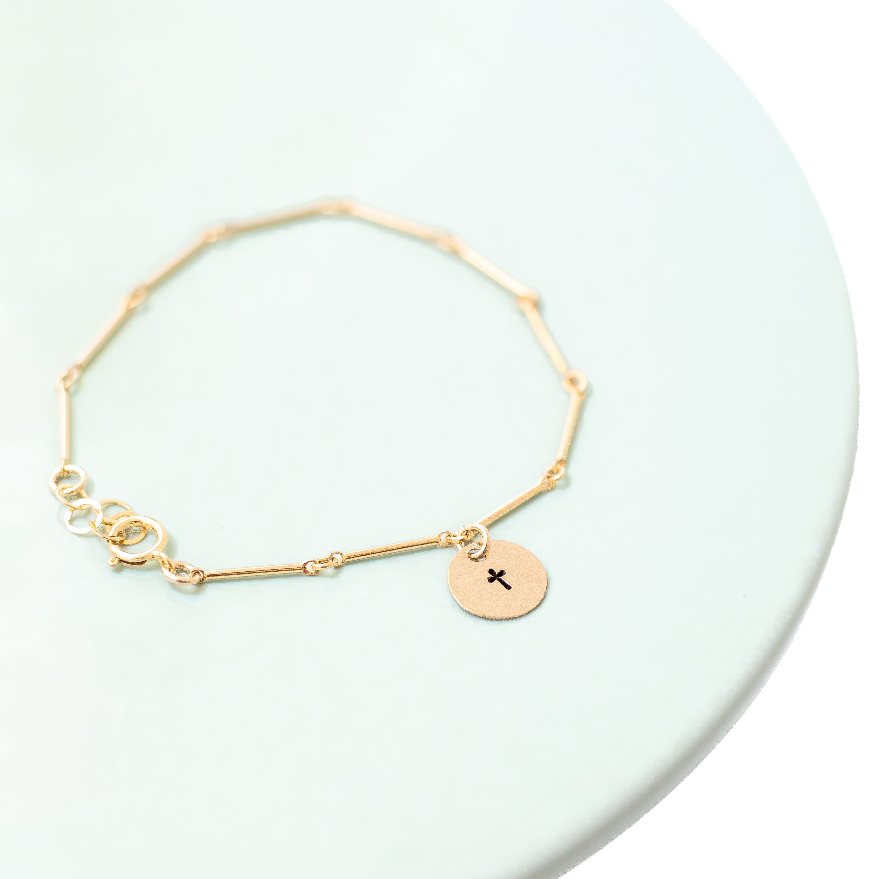 Delicate Cross Bracelet