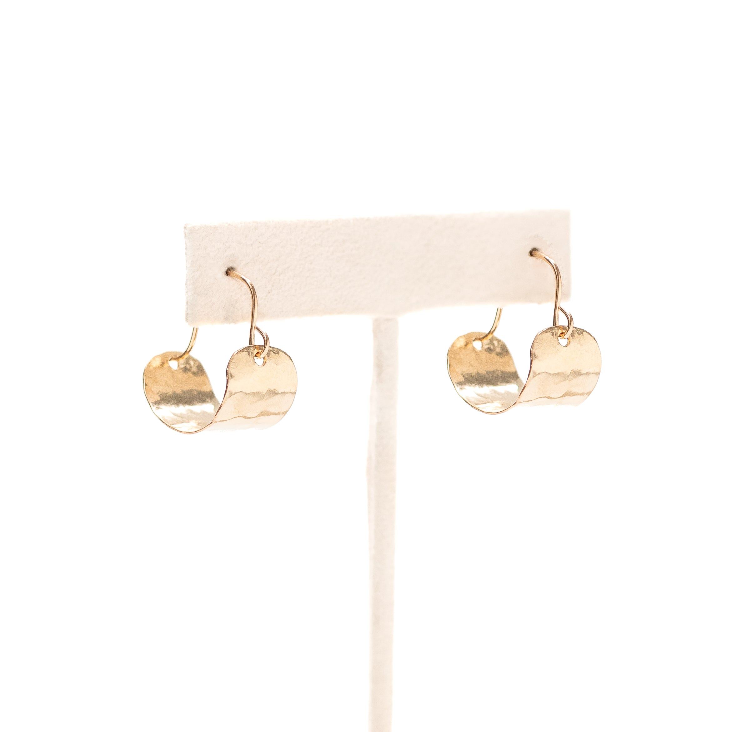 Golden Scoop Hoop Earrings