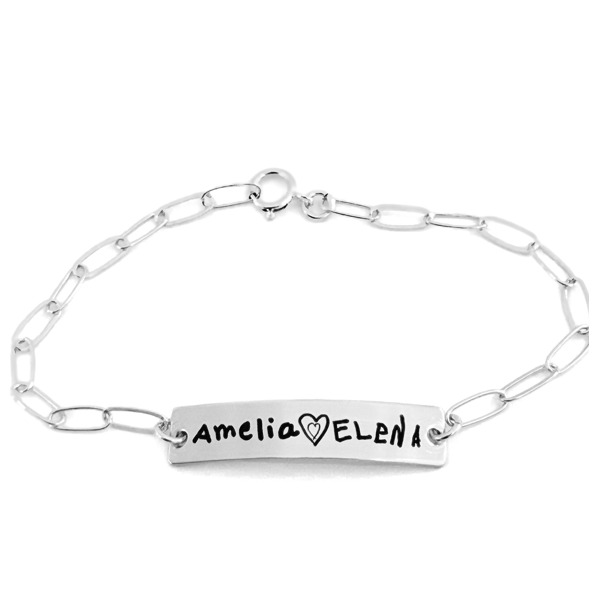Engraved Love Note Bracelet